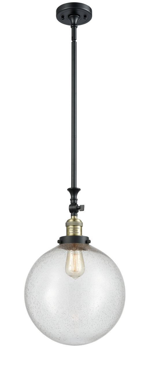 Innovations - 206-BAB-G204-12 - One Light Mini Pendant - Franklin Restoration - Black Antique Brass