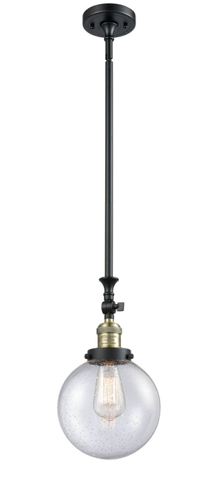 Innovations - 206-BAB-G204-8-LED - LED Mini Pendant - Franklin Restoration - Black Antique Brass