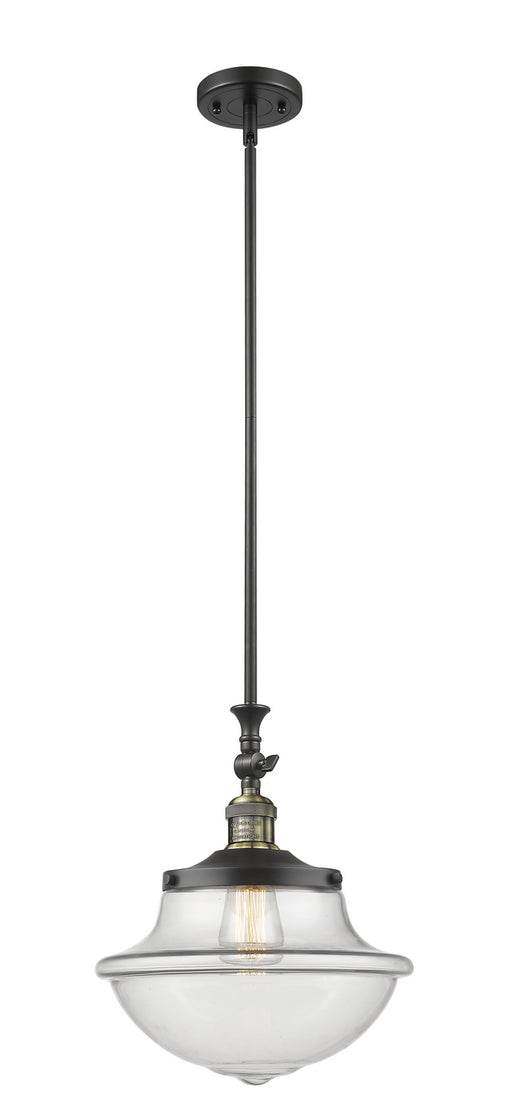 Innovations - 206-BAB-G542 - One Light Mini Pendant - Franklin Restoration - Black Antique Brass