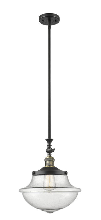 Innovations - 206-BAB-G544 - One Light Mini Pendant - Franklin Restoration - Black Antique Brass