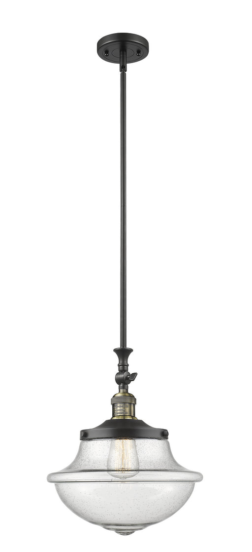 Innovations - 206-BAB-G544-LED - LED Mini Pendant - Franklin Restoration - Black Antique Brass