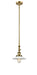 Innovations - 206-BB-G1 - One Light Mini Pendant - Franklin Restoration - Brushed Brass