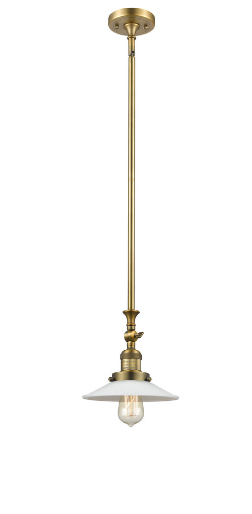 Innovations - 206-BB-G1 - One Light Mini Pendant - Franklin Restoration - Brushed Brass