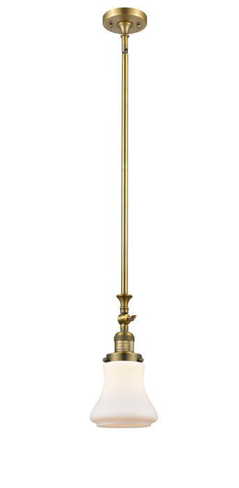 Innovations - 206-BB-G191 - One Light Mini Pendant - Franklin Restoration - Brushed Brass