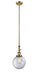 Innovations - 206-BB-G202-8 - One Light Mini Pendant - Franklin Restoration - Brushed Brass