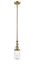 Innovations - 206-BB-G314 - One Light Mini Pendant - Franklin Restoration - Brushed Brass