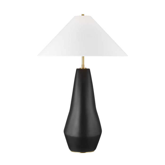 Generation Lighting - KT1231COL1 - One Light Table Lamp - Contour - Coal
