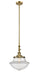 Innovations - 206-BB-G542 - One Light Mini Pendant - Franklin Restoration - Brushed Brass