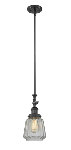 Franklin Restoration One Light Mini Pendant Matte Black