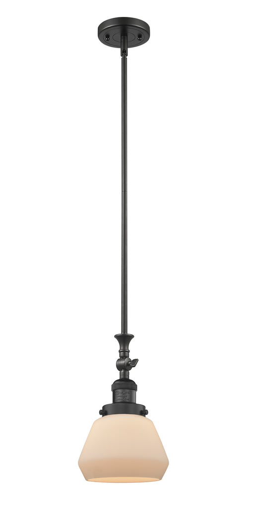 Innovations - 206-BK-G171 - One Light Mini Pendant - Franklin Restoration - Matte Black