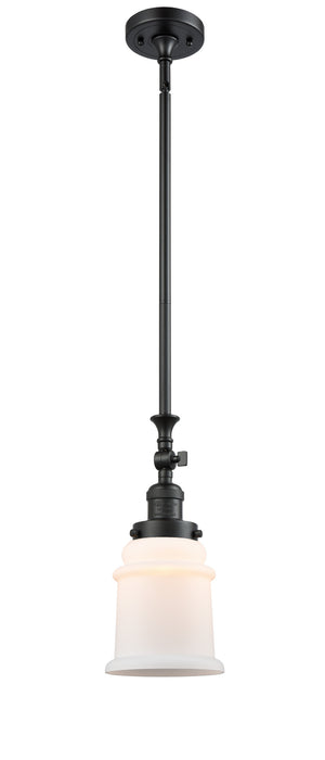 Innovations - 206-BK-G181 - One Light Mini Pendant - Franklin Restoration - Matte Black