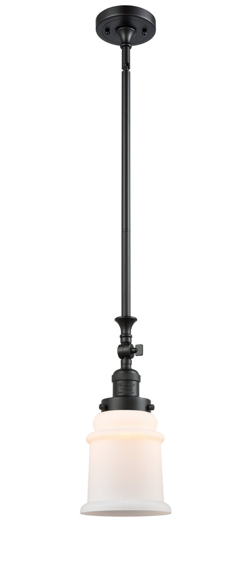 Innovations - 206-BK-G181 - One Light Mini Pendant - Franklin Restoration - Matte Black