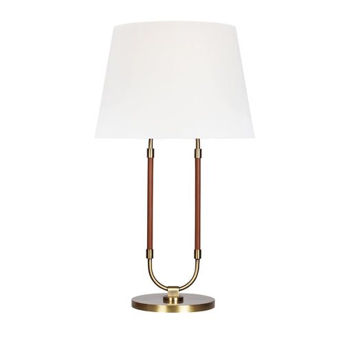 Generation Lighting - LT1021TWB1 - One Light Table Lamp - Katie - Time Worn Brass