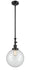 Innovations - 206-BK-G202-10-LED - LED Mini Pendant - Franklin Restoration - Matte Black