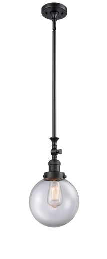 Franklin Restoration LED Mini Pendant Matte Black