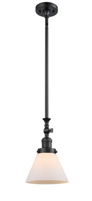 Innovations - 206-BK-G41 - One Light Mini Pendant - Franklin Restoration - Matte Black