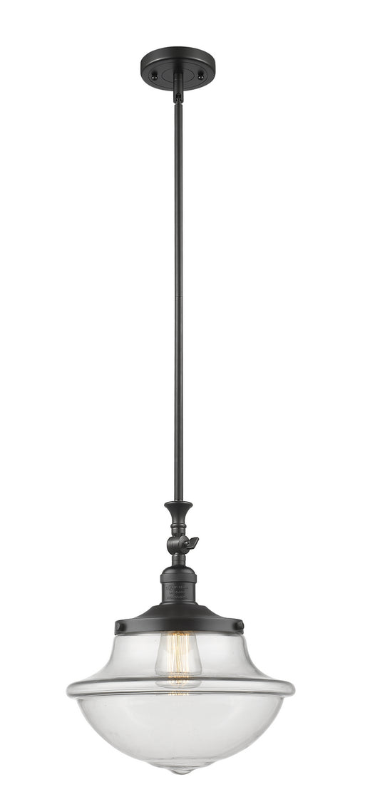 Innovations - 206-BK-G542 - One Light Mini Pendant - Franklin Restoration - Matte Black