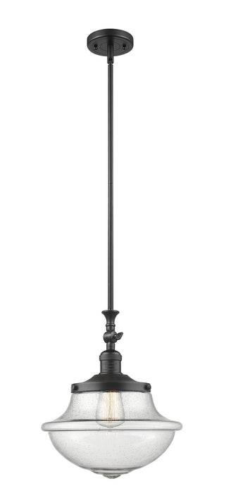 Innovations - 206-BK-G544 - One Light Mini Pendant - Franklin Restoration - Matte Black