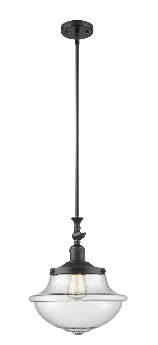 Innovations - 206-BK-G544-LED - LED Mini Pendant - Franklin Restoration - Matte Black