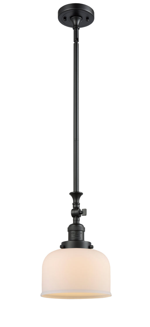 Innovations - 206-BK-G71 - One Light Mini Pendant - Franklin Restoration - Matte Black