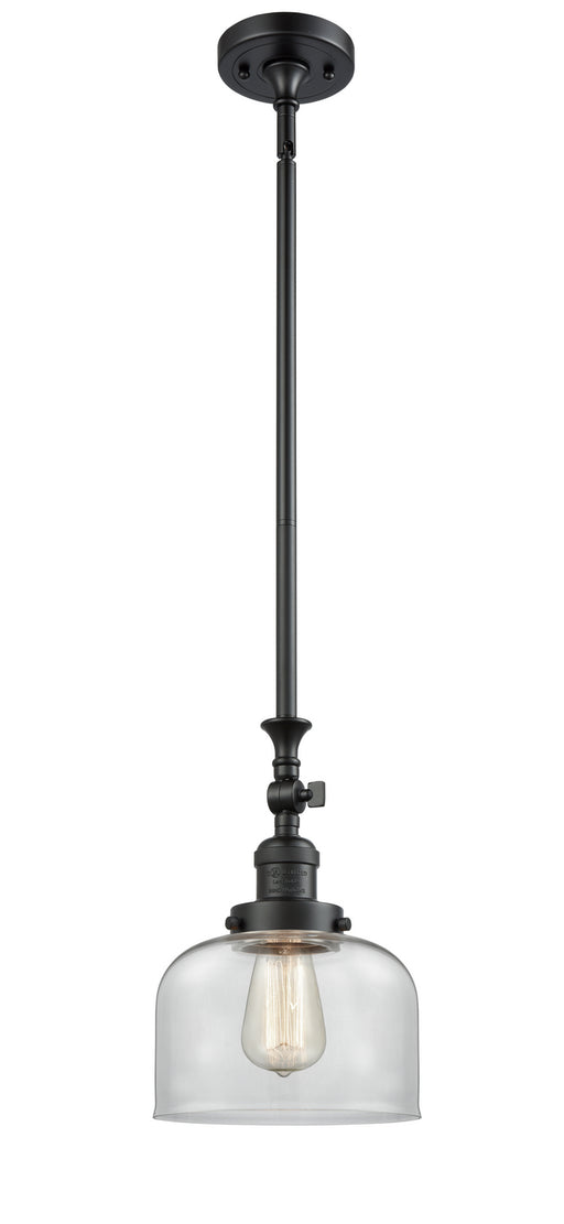 Innovations - 206-BK-G72 - One Light Mini Pendant - Franklin Restoration - Matte Black