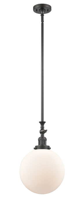 Innovations - 206-OB-G201-10 - One Light Mini Pendant - Franklin Restoration - Oil Rubbed Bronze