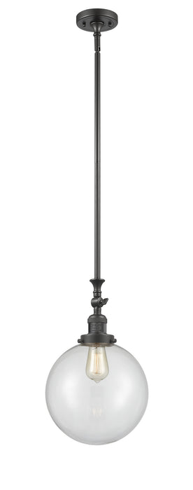 Innovations - 206-OB-G202-10-LED - LED Mini Pendant - Franklin Restoration - Oil Rubbed Bronze