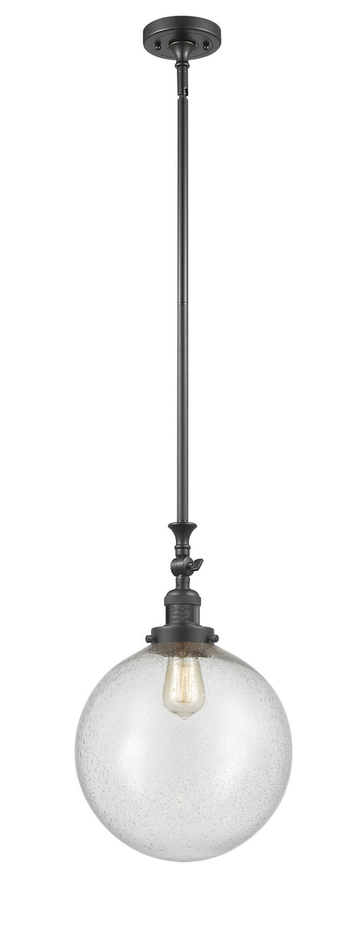 Innovations - 206-OB-G204-12 - One Light Mini Pendant - Franklin Restoration - Oil Rubbed Bronze