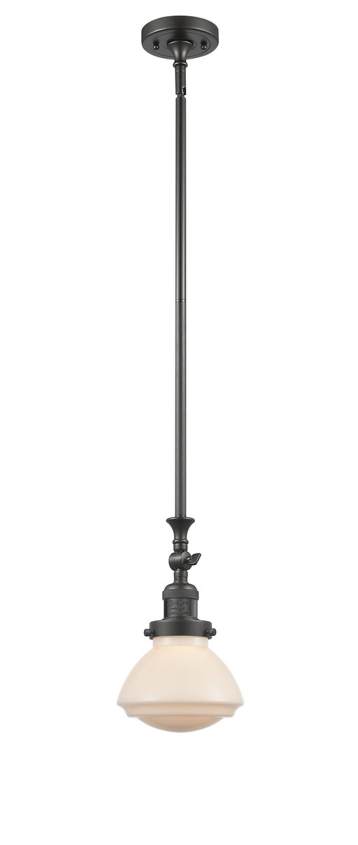 Innovations - 206-OB-G321 - One Light Mini Pendant - Franklin Restoration - Oil Rubbed Bronze