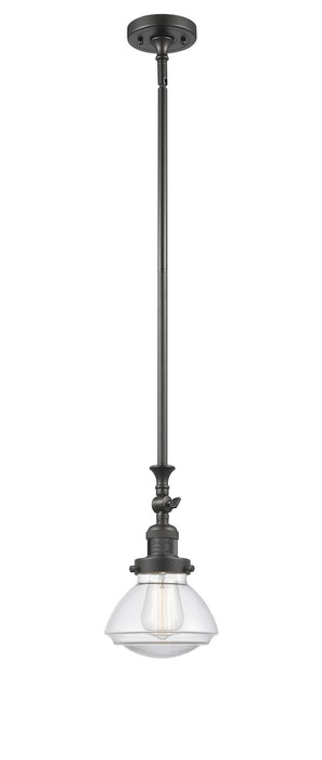 Innovations - 206-OB-G322 - One Light Mini Pendant - Franklin Restoration - Oil Rubbed Bronze