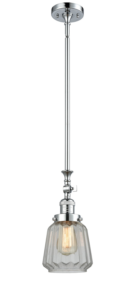 Innovations - 206-PC-G142 - One Light Mini Pendant - Franklin Restoration - Polished Chrome