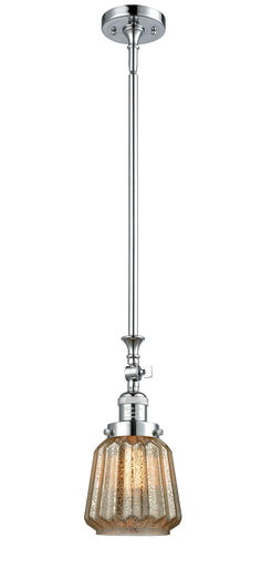 Franklin Restoration LED Mini Pendant Polished Chrome