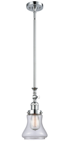 Franklin Restoration One Light Mini Pendant Polished Chrome