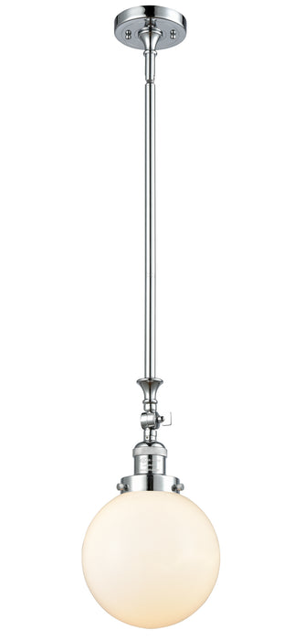 Innovations - 206-PC-G201-8 - One Light Mini Pendant - Franklin Restoration - Polished Chrome