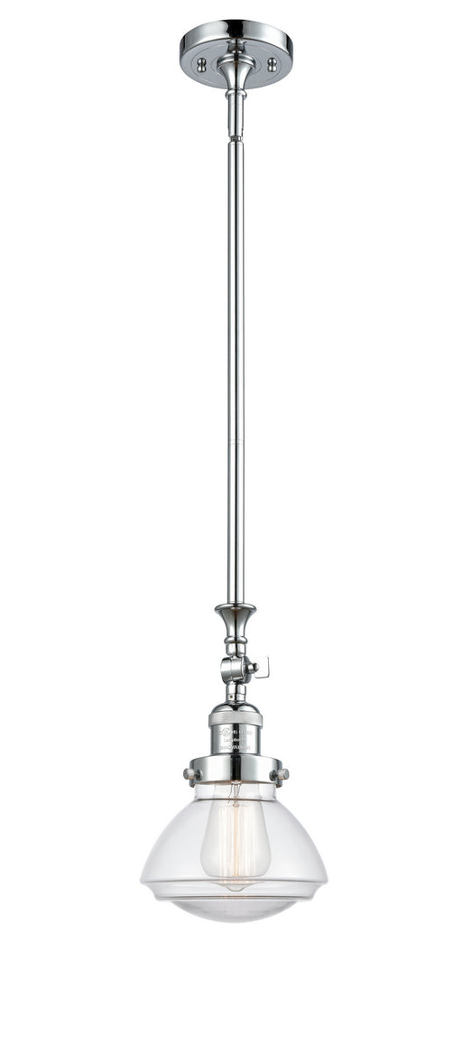 Innovations - 206-PC-G322 - One Light Mini Pendant - Franklin Restoration - Polished Chrome