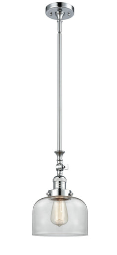 Franklin Restoration One Light Mini Pendant Polished Chrome