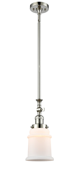 Innovations - 206-PN-G181 - One Light Mini Pendant - Franklin Restoration - Polished Nickel