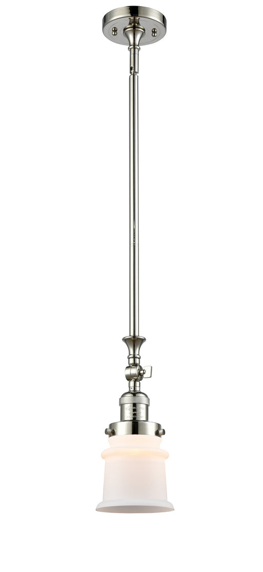 Innovations - 206-PN-G181S - One Light Mini Pendant - Franklin Restoration - Polished Nickel