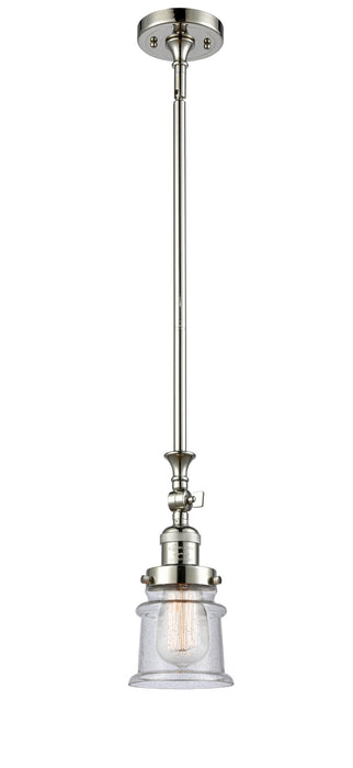 Innovations - 206-PN-G184S - One Light Mini Pendant - Franklin Restoration - Polished Nickel