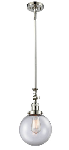 Franklin Restoration LED Mini Pendant Polished Nickel