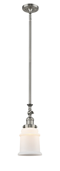 Innovations - 206-SN-G181 - One Light Mini Pendant - Franklin Restoration - Brushed Satin Nickel