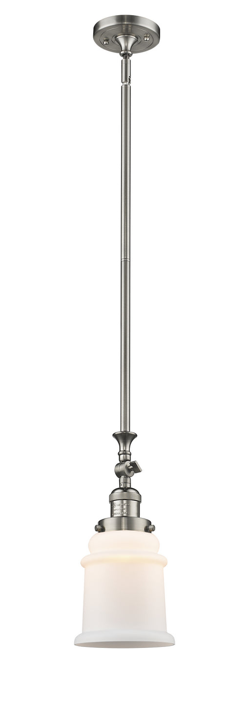 Innovations - 206-SN-G181-LED - LED Mini Pendant - Franklin Restoration - Brushed Satin Nickel