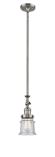 Franklin Restoration LED Mini Pendant Brushed Satin Nickel