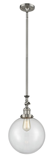 Franklin Restoration LED Mini Pendant Brushed Satin Nickel