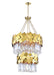 CWI Lighting - 1100P24-10-169 - Ten Light Chandelier - Panache - Medallion Gold