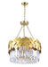 CWI Lighting - 1100P24-6-169 - Six Light Chandelier - Panache - Medallion Gold