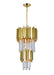 CWI Lighting - 1112P12-4-169 - Four Light Mini Chandelier - Deco - Medallion Gold