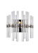 CWI Lighting - 1137W10-1-613 - Two Light Wall Sconce - Miroir - Polished Nickel