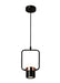 CWI Lighting - 1147P6-1-101 - LED Mini Pendant - Moxie - Black