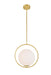 CWI Lighting - 1212P14-1-169 - LED Mini Pendant - Celeste - Medallion Gold